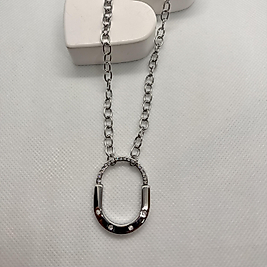 Silver tfny model çelik kolye