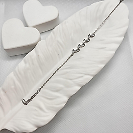 Özel seri silver minik taşlı zarif bileklik