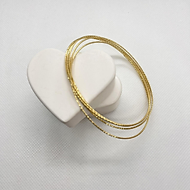 özel seri 5 li tel bilezik(gold)60mm