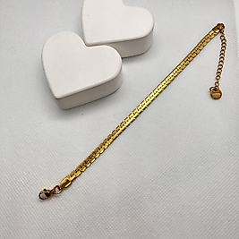 Desenli ezme çelik bileklik