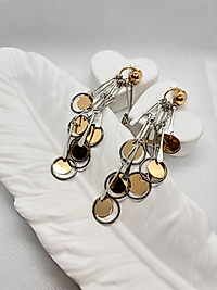 Halkalı Sallantılı Vip Küpe