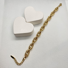 Özel seri altın işçiliğinde bileklik