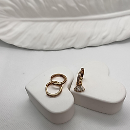 Vip minimal antiallerjik 3 lü halka küpe