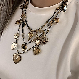 Marka model çoklu kolye