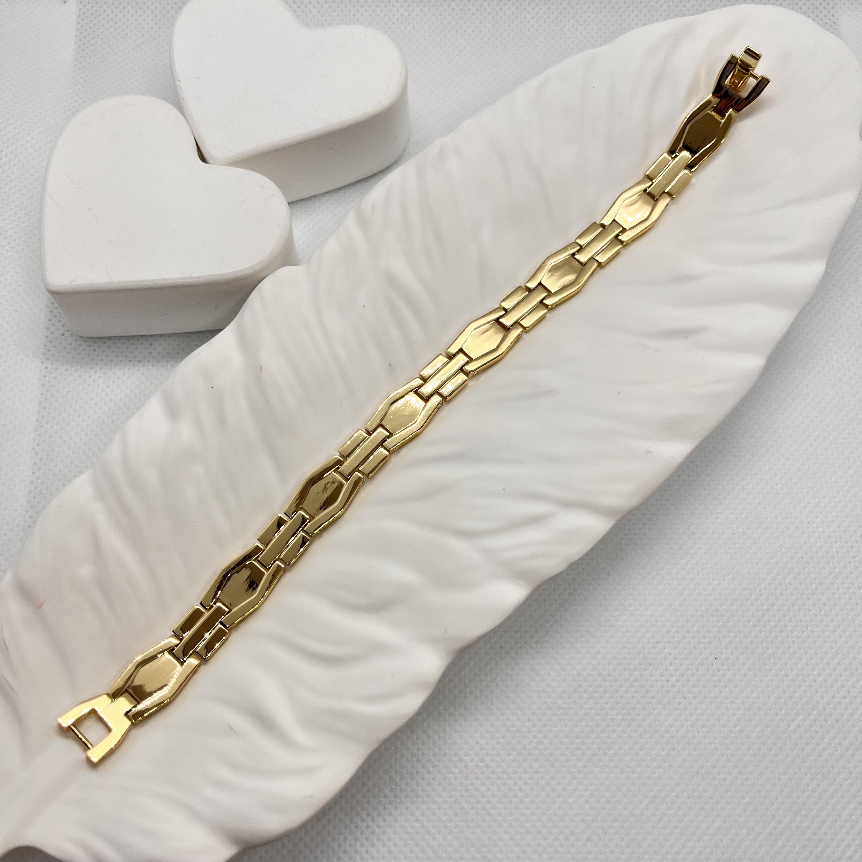 Özel seri 14 k altın rengi bileklik