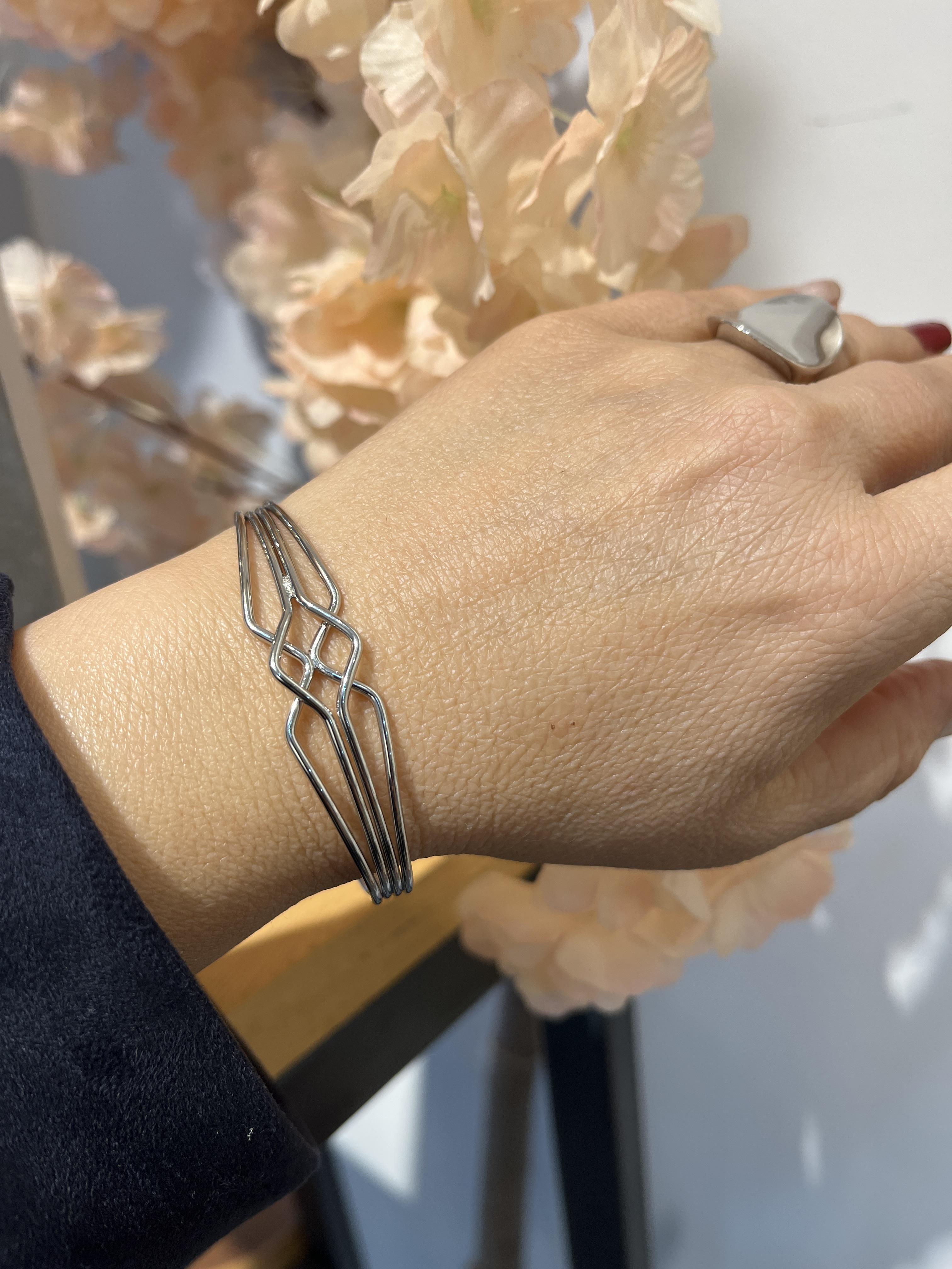 Rodyum kaplama özel seri bileklik