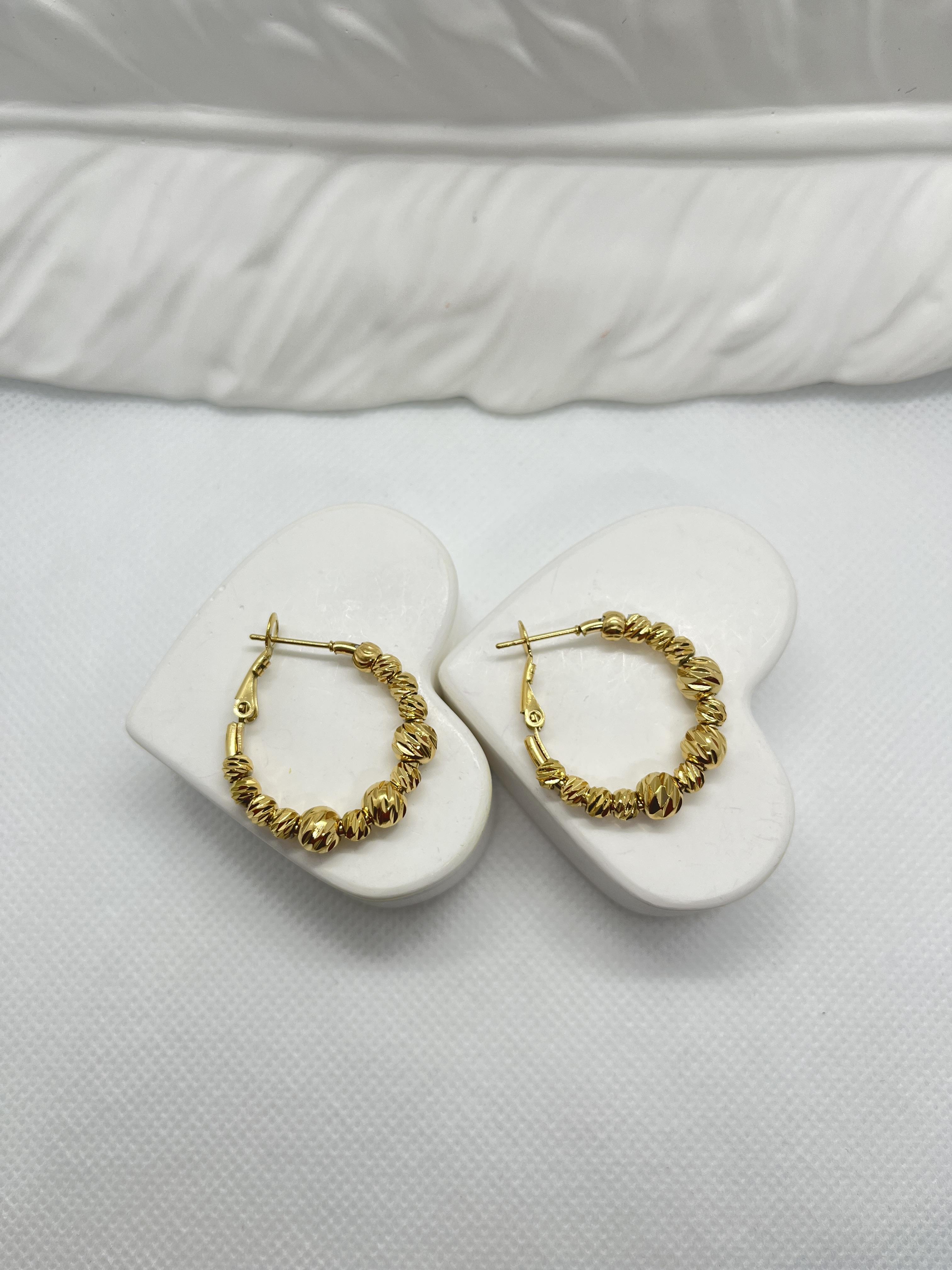 Halka Dorika çelik küpe